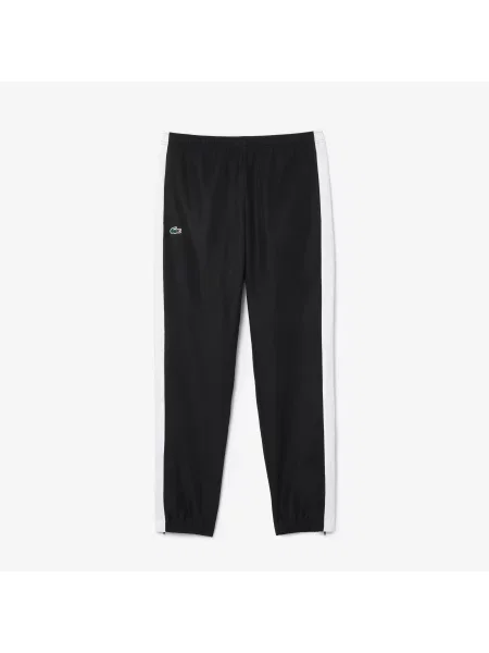 Lacoste Dres Regular Fit Z Długim Rękawem I Blokami Kolorów W Kolorze Czarnym czarny