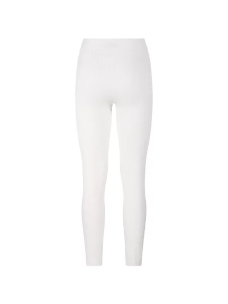Leggings Perfect Moment tricotate alb