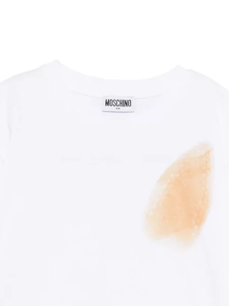 Tricou copii Moschino alb