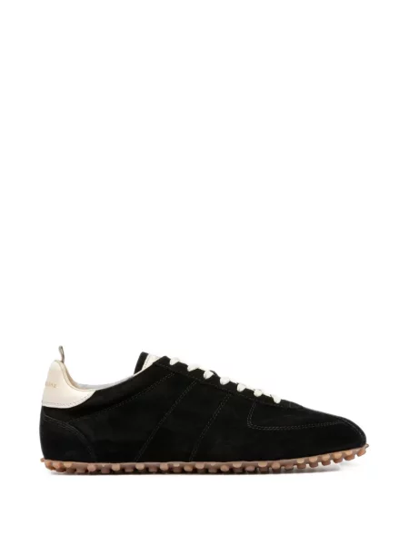 Sneakerși Officine Creative din piele de căprioară negru