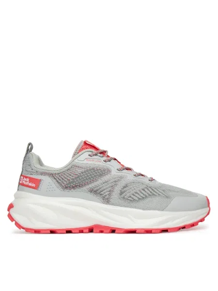 Trekingová obuv Jack Wolfskin sivá