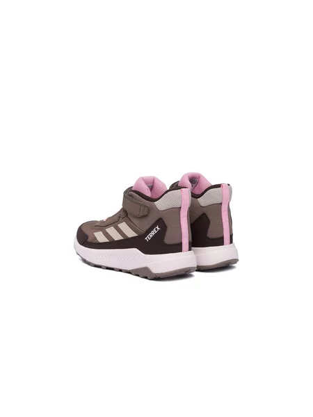 Bakancs adidas Terrex Anylander Mid Children Hiking Shoes barna
