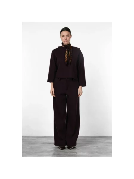 Bluza Mason's wełniana fioletowa