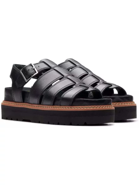 Félcipő Clarks fekete