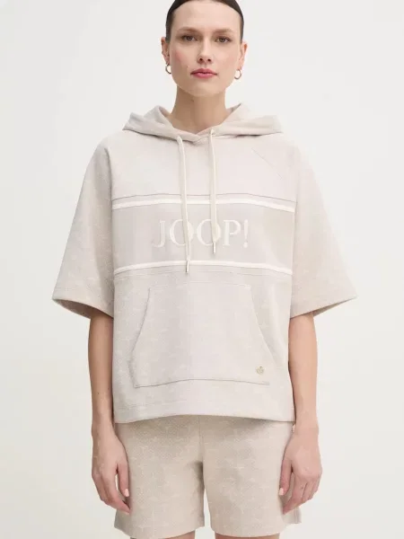 Bluză Joop! cu glugă bej