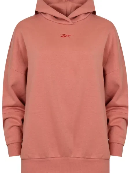 Pulover Reebok s kapuco roza