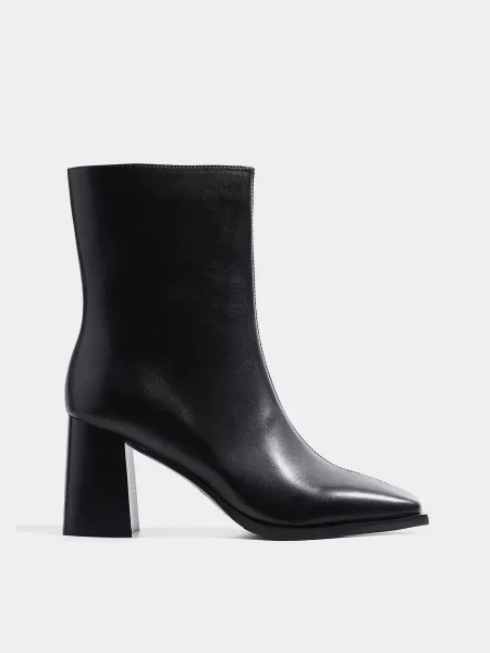 Шкіряні Ботильйони MIRATON чорний