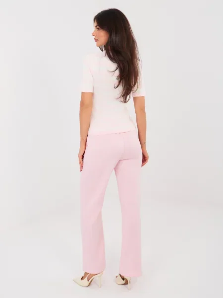 Pantaloni Rue Paris alb