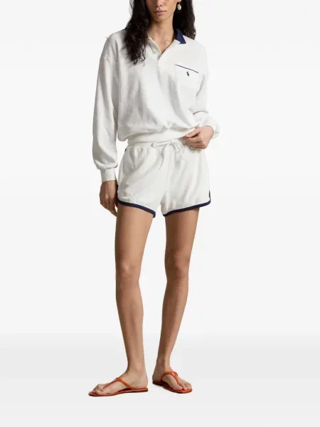 Șosete Polo Ralph Lauren cu buzunare aplicate stretch clasici maro