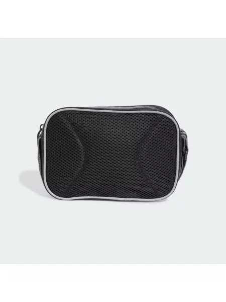 ADIDAS ORIGINALS Taška cez rameno Airliner svetlosivá čierna