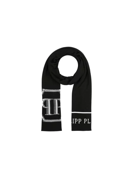 Lung fular Philipp Plein Sport negru