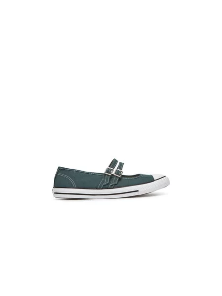 Converse Baleríny Chuck Taylor All Star Dainty Mary Jane zelená