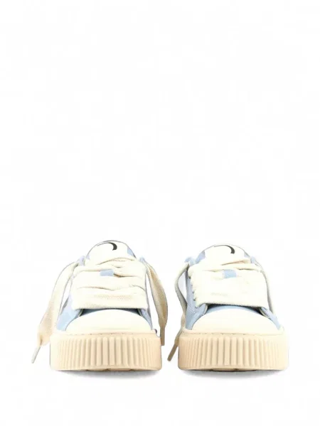 Sneakerși Rhun din canvas albastru