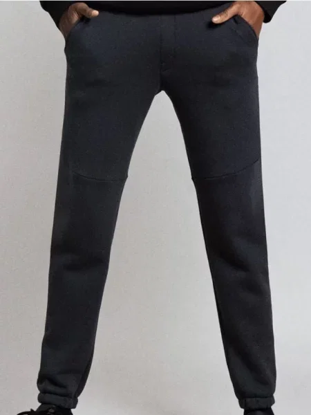 Sinsay Spodnie regular fit niebieski