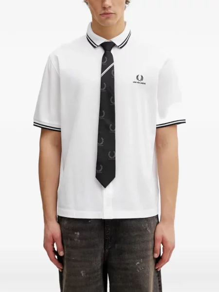 Scurt cămașă Fred Perry alb
