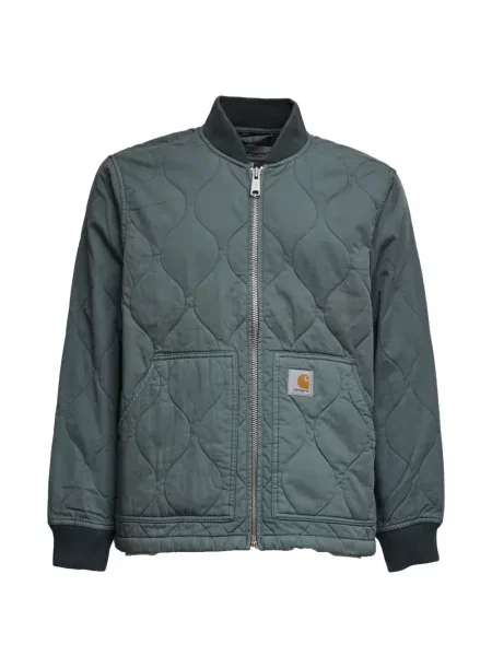 Matlasat geacă Carhartt Wip verde