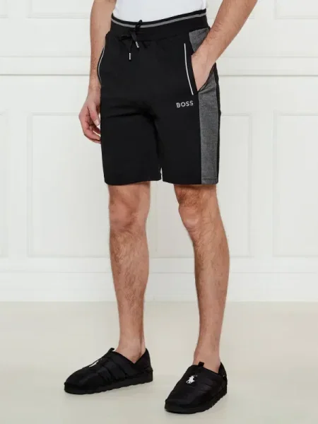 BOSS BLACK Pantaloni scurți negru