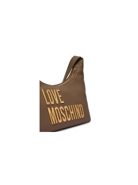 LOVE MOSCHINO Ročna torba rjava
