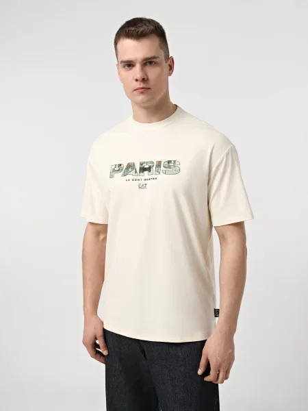 Футболка молочний віскоза/поліамід