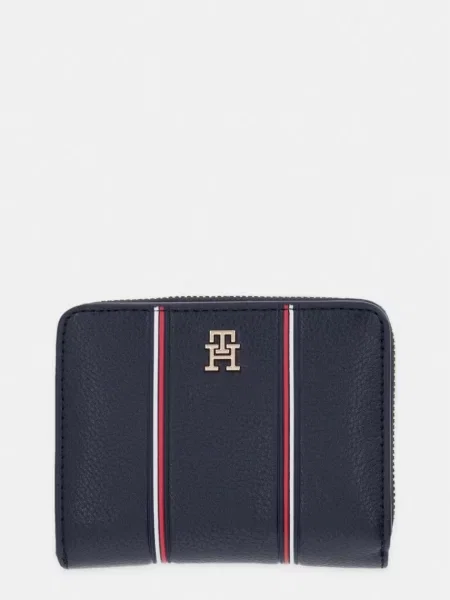 TOMMY HILFIGER Portofel bleumarin / roșu alb