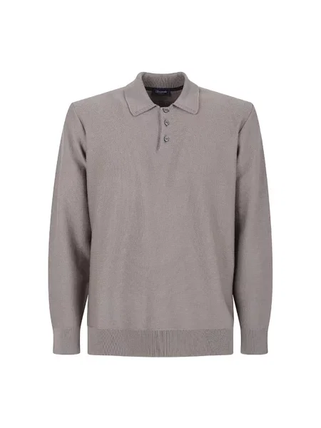 Sweter Drumohr szary