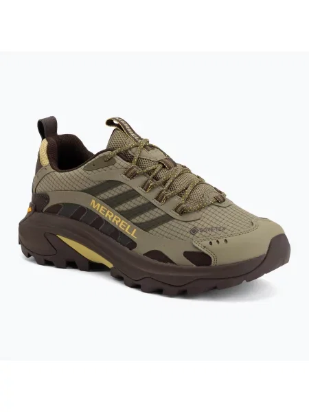 Мъжки туристически обувки Merrell Moab Speed 2 Gore-Tex olivine зелено