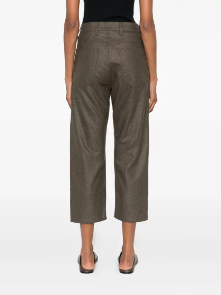 Cropp pantaloni Sofie D'hoore de lână maro