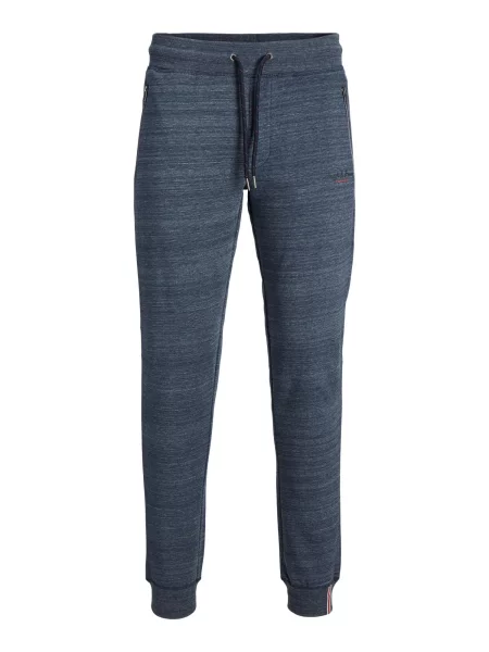 JACK & JONES Pantaloni Gorden Berg albastru marin / bleumarin / roșu alb