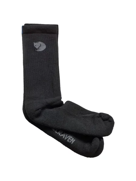 Vunene čarape Fjallraven crna