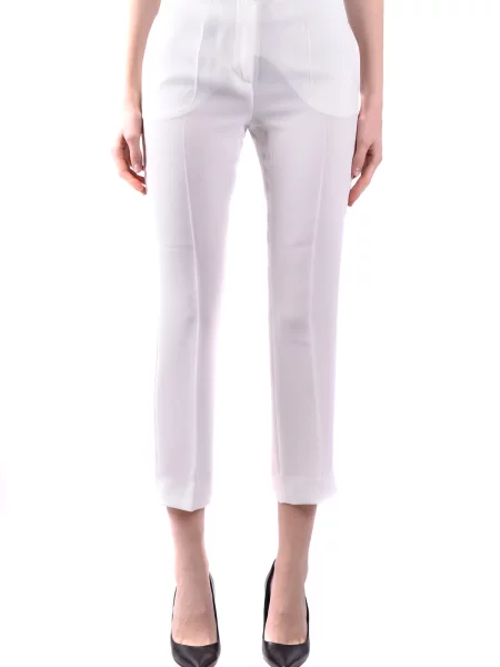 Hlače Maxmara bela