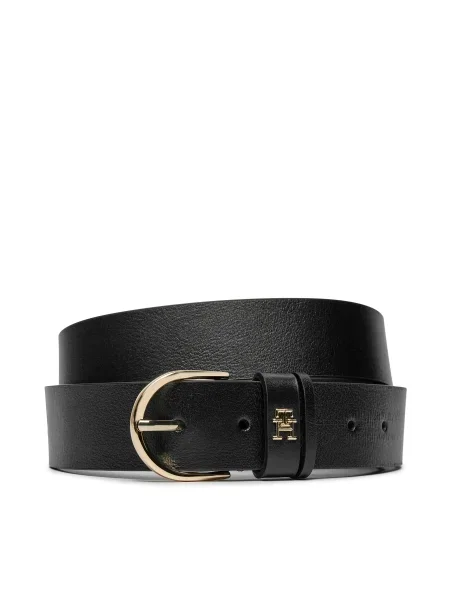 Кожен Tommy Hilfiger черно