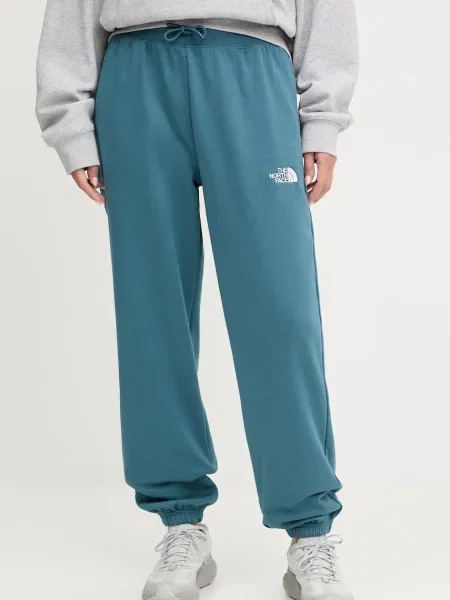 The North Face pantaloni de trening Essential Relaxed uni turcoaz