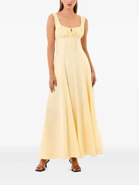 Rochie midi Nicholas galben