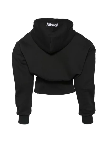 Hanorac cu glugă Just Cavalli negru