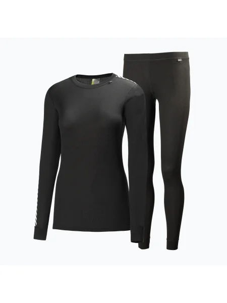 Set de lenjerie termică pentru femei Helly Hansen HH Comfort Light negru