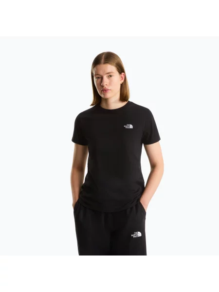 Tricou pentru femei The North Face Evolution Simple Dome Slim SS tnf black negru