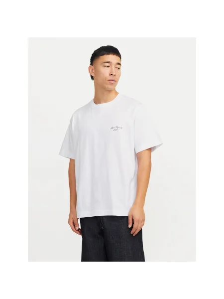 Jack&Jones Póló Islington Loose Fit fehér