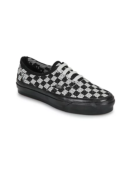 Superge Vans Authentic s karirastim vzorcem črna