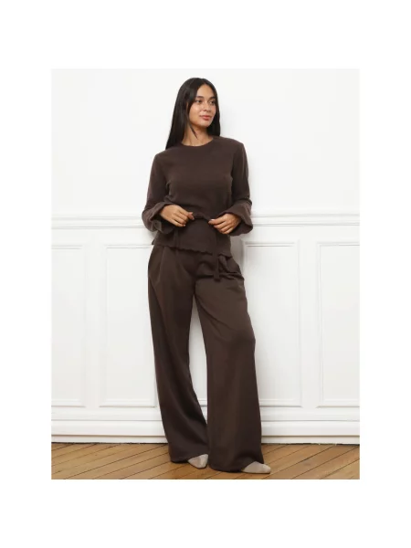 Pulover La Modeuse maro