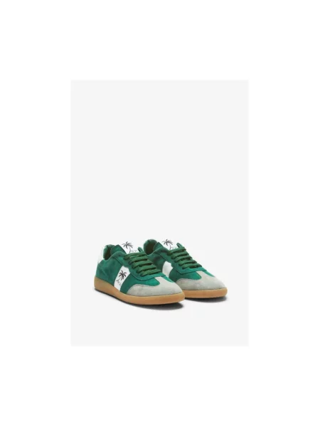 Sneakersy N°21 zamszowe zielone