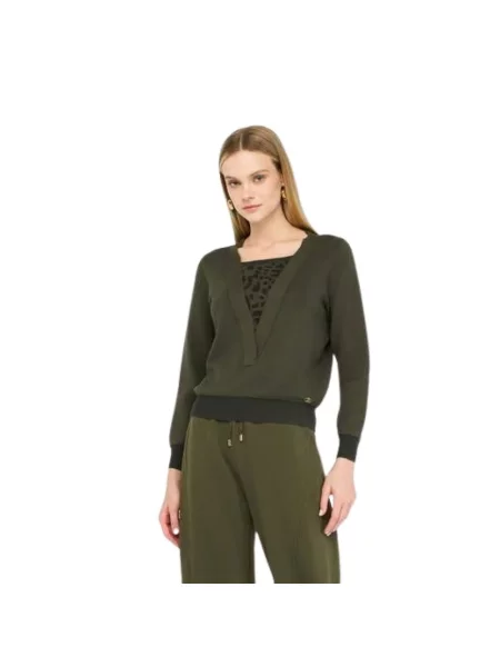 Sweter Liu Jo zielony