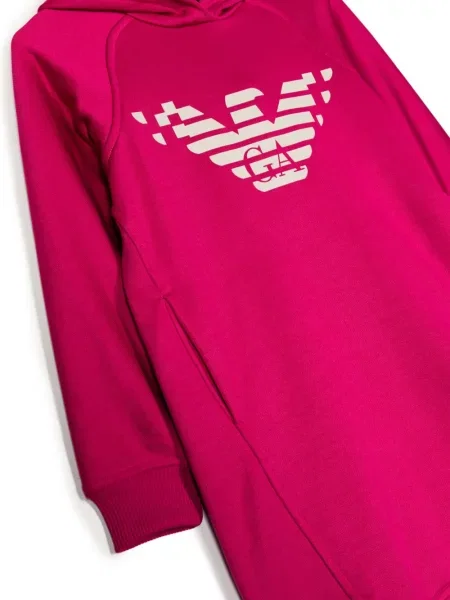 Sukienka dziecięca Emporio Armani różowa