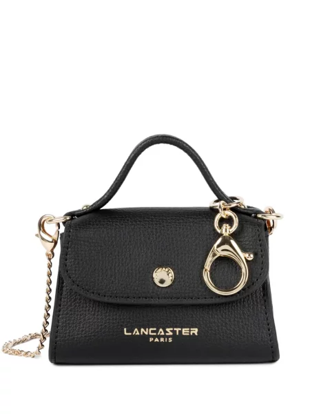 Geantă shopper Lancaster din piele negru