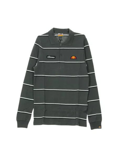 Koszulka polo Ellesse z długim rękawem zielona
