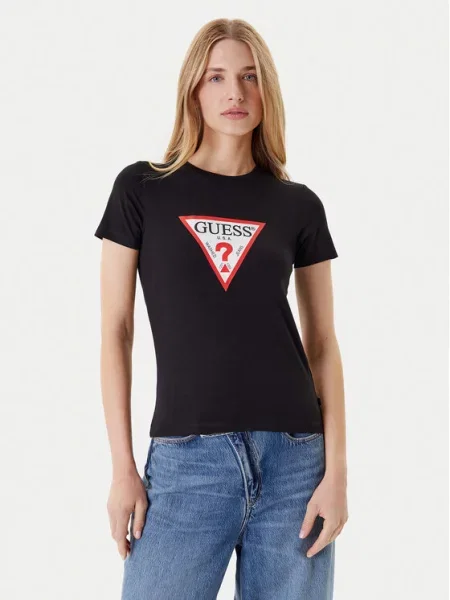 Guess Jeans T-shirt crna