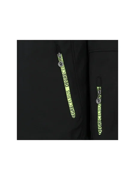 Geacă Degré Celsius softshell negru
