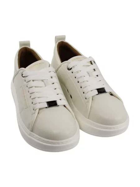 Sneakersy Ralph Lauren skórzane białe