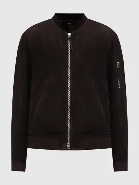 Замшевый бомбер Tom Ford коричневый