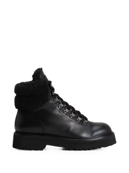 Botine Woolrich din piele negru
