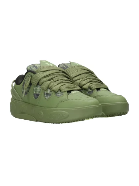 Sneakersy Puma skórzane zielone